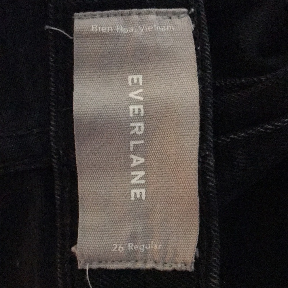 Everlane Black Mid Rise Skinny Jeans - Picture 6 of 8
